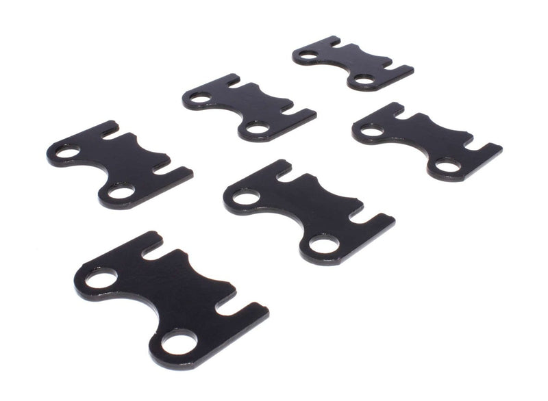 1 Piece Comp Cams 4808-6 Flat Guide Plate Set Chevrolet w/ 5/16" Pushrod 7/16" Stud, Black