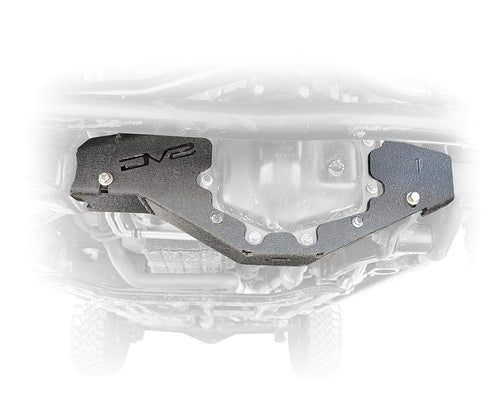Front Differential Skid Plate DV8 Offroad for 2018-2022 Wrangler JL & 2020-2022 Gladiator JT | Fits Dana 44 Axle | Pumpkin Housing Protection | 100% Bolt on Installation | SPJL-11
