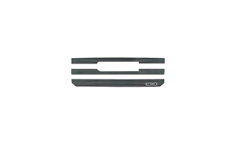 2016-2018 Sierra 1500 SLT T-Rex Grilles Billet Grille, Polished, 3 Pc, Overlay - PN #21215