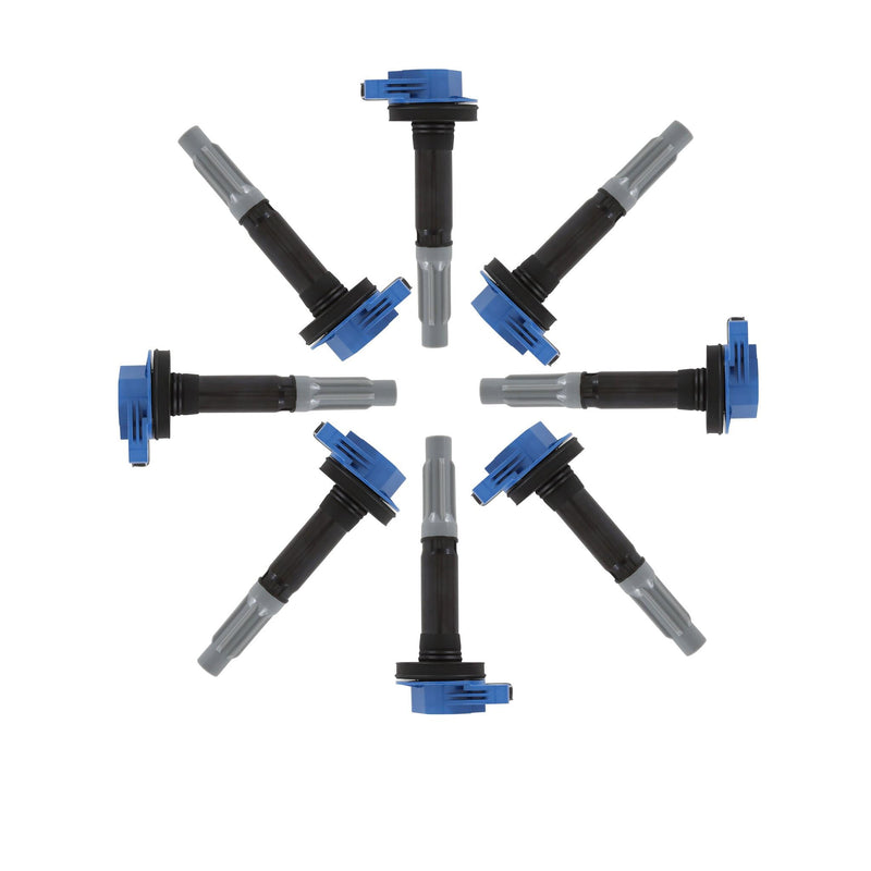 SuperCoil ACCEL 140060B-8 Ignition Coils Blue, 8-Pack