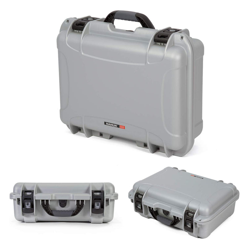 Nanuk Waterproof Hard Case 925 with Foam Insert for DJI Mavic Air 2 + Smart Controller - Silver (925-MAVIA25)