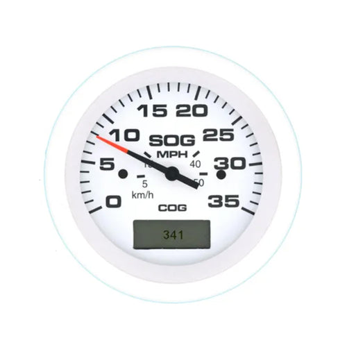 Arctic Gauge Sierra International 781-683-035P Scratch Resistant, 35 MPH GPS Speedometer, 3"