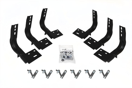 OE Xtreme Go Rhino Brackets | 6840995 | Fits 2009-2010 Dodge Ram 1500 Crew/Quad Cab; 2009-2020 Dodge Ram 1500 Standard Cab; 2010-2024 Ram 2500, 3500 Crew/Mega/Standard Cab (See Description)