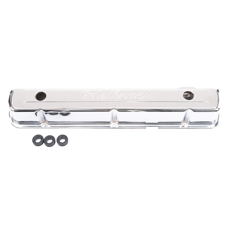 Chrome Edelbrock 4477 Valve Cover