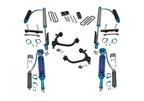 SUPERLIFT SUSPENSION RealTruck 3" Lift Kit for Silverado/Sierra | Complete Lift Kit with King Coilovers & Upper Control Arms | 3900KG | Fits 2019-2024 Chevrolet Silverado / GMC Sierra 1500