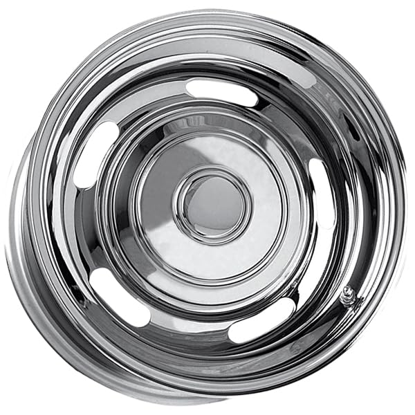 62 RALLYE AWC Custom Wheel - 15x8, -6 Offset, 5x120.65 Bolt Pattern, 81mm Hub - Chrome Rim
