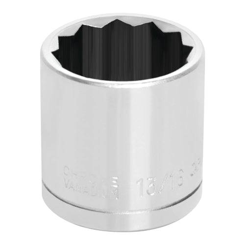 W38526 Performance Tool 3/8-Inch 12-Point Socket, 13/16