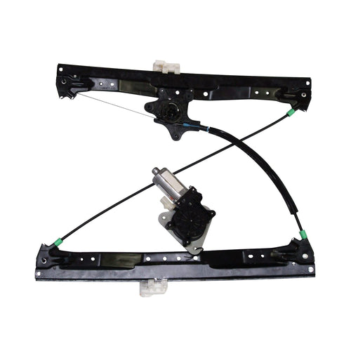 Power Window Motor and Regulator Assembly TYC 660396 Front Left-Side Compatible with 2008-2019 Dodge Grand Caravan