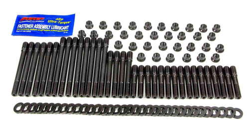 ARP Pro Series 234-4322 Black Oxide 3/8" Diameter 12-Point Cylinder Head Stud Kit for Small Block Chevy with 18 Degree Head