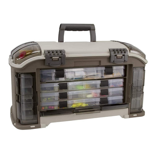 787 Guide Series Plano Angled Stowaway Tackle System- Includes 7 Stowaways, Fishing Tackle Storage, Premium Tackle Storage, One Size, Model Number: 787010