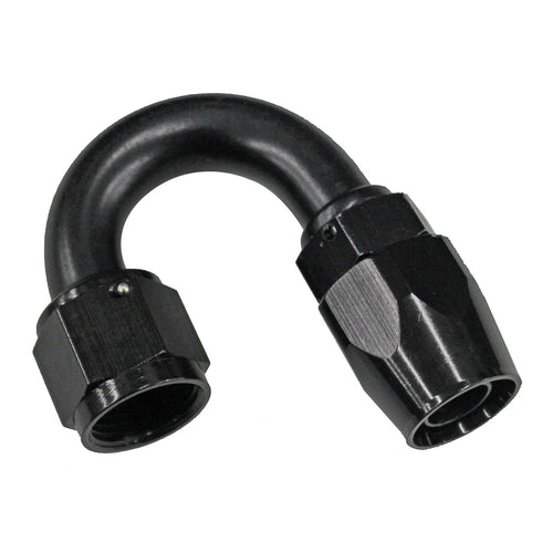 Fragola Performance Systems #10 X 180 Power Flow Hose End Black 118010-BL