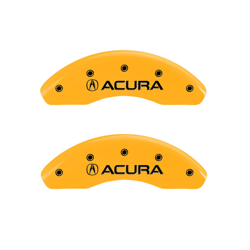 Caliper Covers MGP 39003SACUYL, Yellow