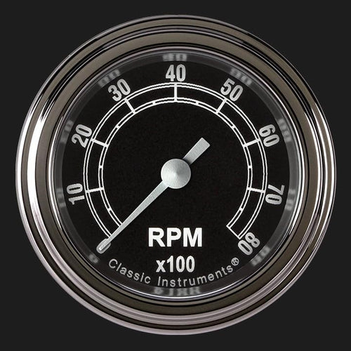 TR183SLF Classic Instruments Traditional 2-1/8" Tachometer