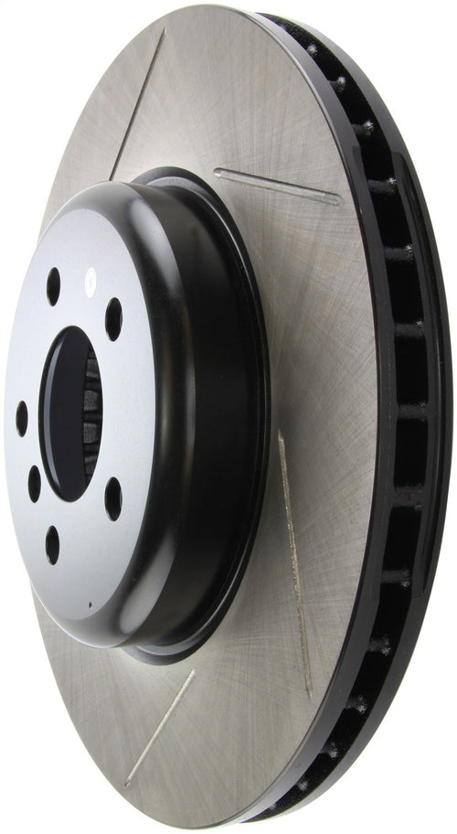 Front Right StopTech 126.34124SR Sport Slotted Brake Rotor