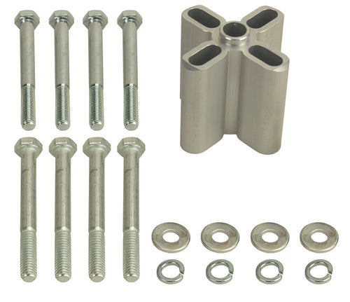 31540 Derale Fan Spacer, 2 1/4 (Female 5/8-3/4 pilot)
