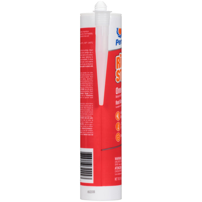 Permatex Right Stuff 34424 1 Minute Red High Temperature Gasket Maker, 10 oz