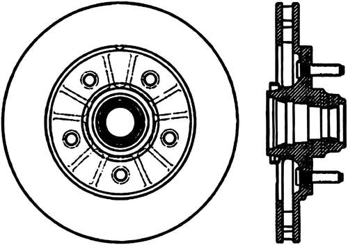 Brake Rotor StopTech (128.65081CL)