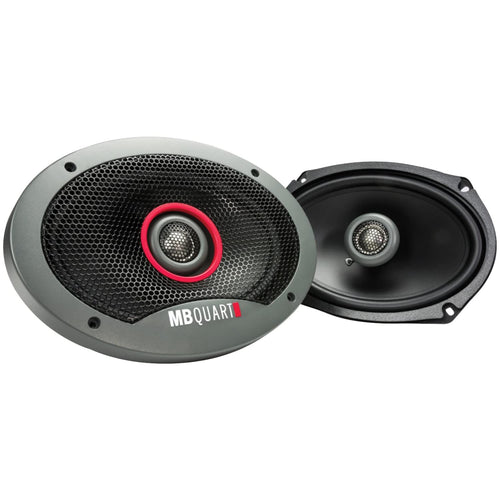 MB Quart FKB169 Maxxsonics 6 x 9 Inch 2 Way Coaxial Car Audio Speakers