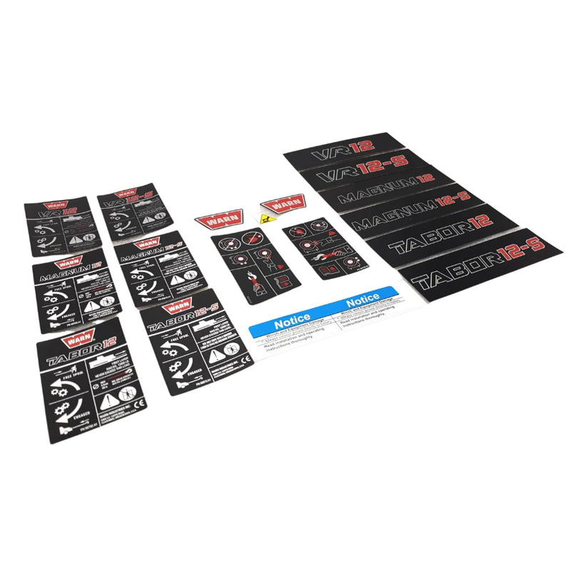 KIT Warn Label 92036