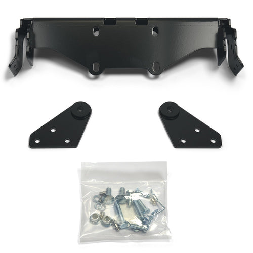 Front WARN Plow Mounting Kit, Fits: Yamaha Kodiak, Grizzly 700 (2016-2019), black