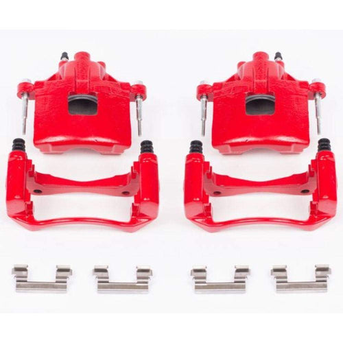 Power Stop S4638A Brake Caliper Set Performance Powder Coated For Buick, Cadillac, Oldmobile, Chevy, Pontiac