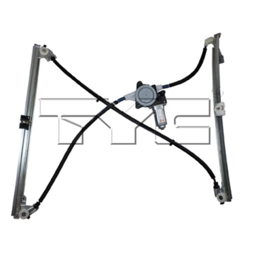 Front Driver Side TYC 660144 Compatible with DODGE/Chrysler Replacement Power Window Regulator Assembly with Motor