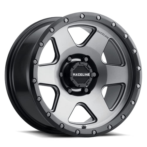 Gunmetal Raceline Boost 18X9 5X139.7 +12mm