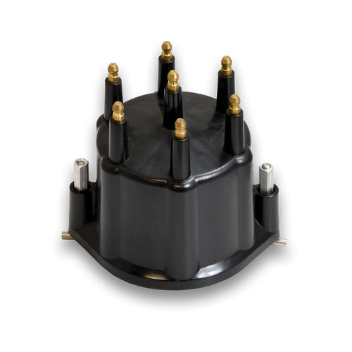 Distributor Cap Pertronix D657710 for 6 Cylinder; Marine Male (Black)