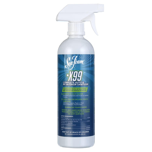 X99 Seafoam Complete Auto & Rv Interior Sanitiz