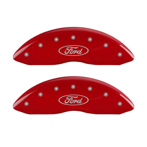 Caliper Covers MGP 10215SFRDRD Red Cover