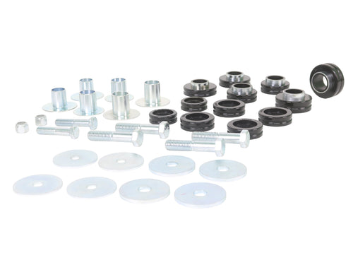 Whiteline Body Mount Bushing Assembly W93494 Compatible with 67-81 Chevy II, Firebird