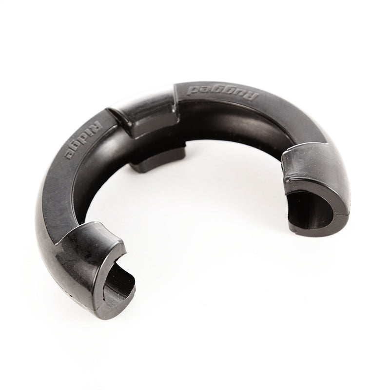 D-Ring Shackle Isolator Kit | Rugged Ridge, Black Pair, 3/4 inch | 11235.30