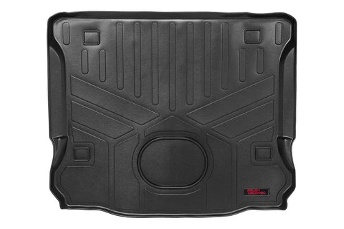 Rough Country Cargo Mat Rear for 2015-2018 Jeep Wrangler JK Unlimited - M-6155 Black