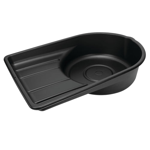 Extra Large Performance Tool W4072 Black Portable 7.5 Gallon Oil Drain Pan, (28.4 L)