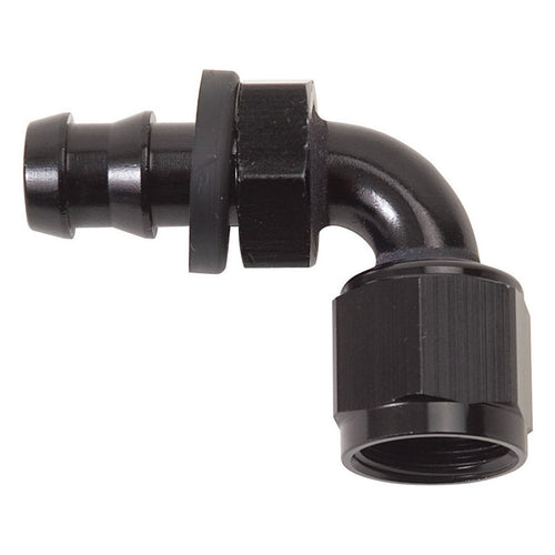 Black Russell 624153 -4AN 90° Twist-Lok Hose End