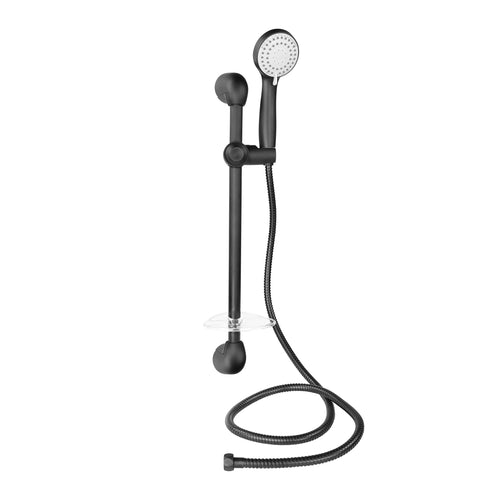 Empire Faucets 21" Durable Metal RV Shower Slide Bar - MB-SLDBR-BM-MTL-2-E Black Matte