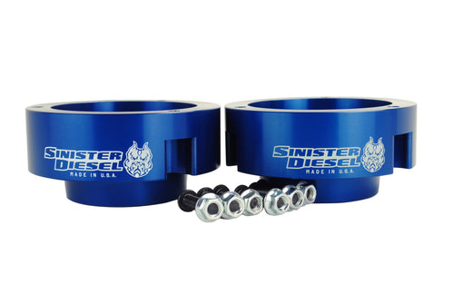 Leveling Kit Sinister Diesel for Dodge Cummins 1994-2012 Blue (4wd Only)