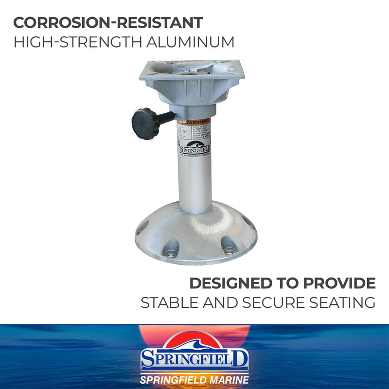 Explorer Springfield 1250312 Non-Locking Pedestal Package - 12" Fixed Height