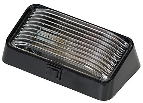 Arcon Clear Porch/Utility Light with Off-White Base 51308