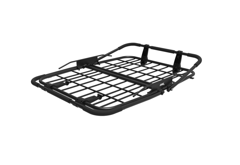 Transforming 3D MAXpider Roof Basket - Rooftop Cargo Basket, 52” x 43”, Adjustable Folding Multiple Configuration, Secure Luggage Storage Carrier, Mount on Universal Cross Bars for SUV/Truck/Car