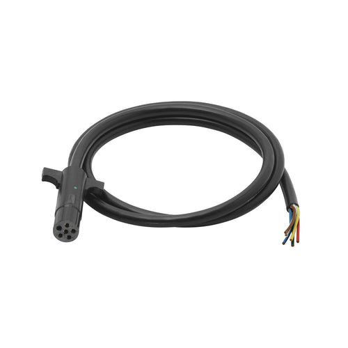 6-Way Bragman Molded Trailer End with 8-Feet Cable (6-14 Gauge)