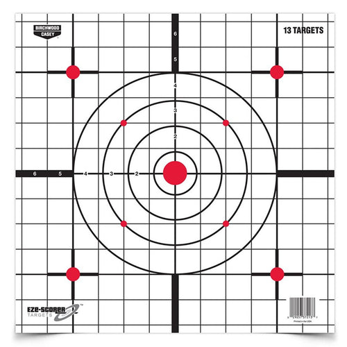 12" Birchwood Casey Plain Paper Target Sight-In