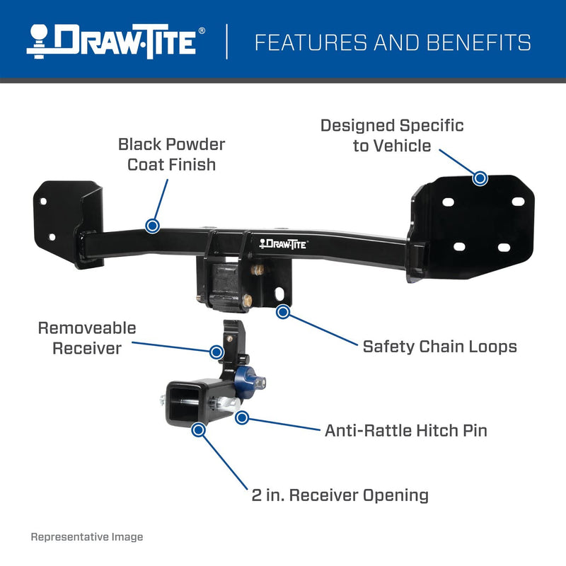 Class III Draw Tite Trailer Hitch 76914