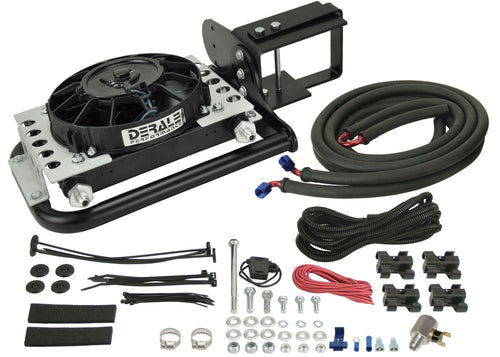 Jeep Wrangler Derale 20561 Direct Fit Automatic Transmission Cooler, Black
