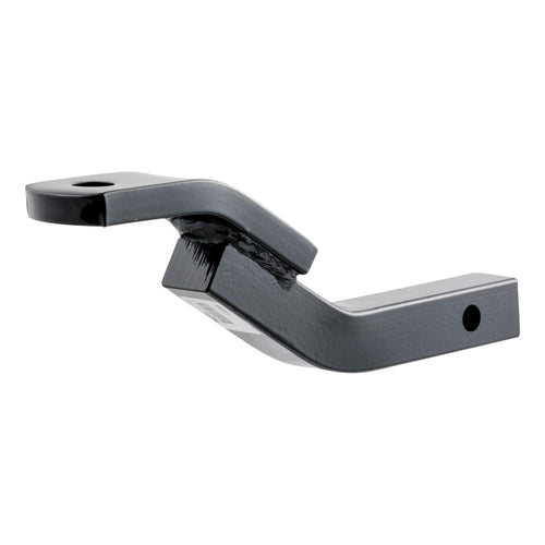 CURT Class 2 Trailer Hitch Ball Mount, 1-1/4-Inch Receiver Fits, 3,500 lbs, 3/4-Inch Hole, 3-1/8-Inch Rise, Black
