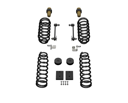 Suspension System TeraFlex 1211000 (07-17 Jeep JK Wrangler 2 Door, Sport S/T, 1), 1 Pack
