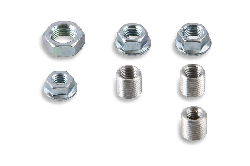 Brushed Aluminum B&M 80658 T-Handle Shifter Grip with Button and SAE Thread Inserts