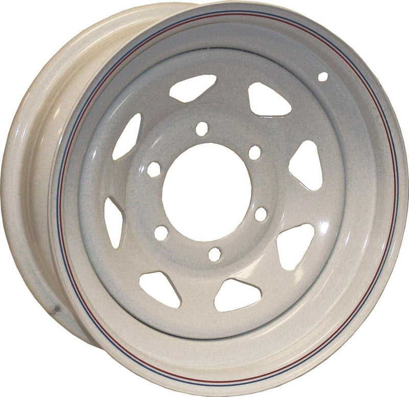 Steel Americana Spoke Wheel, 13X4.5 5H-4.5 Galvanized