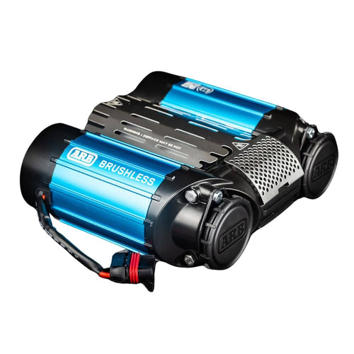 ARB 12V CKBLTA12 Brushless Air Compressor Premium Twin Motor On Board boasts 1.5X in output