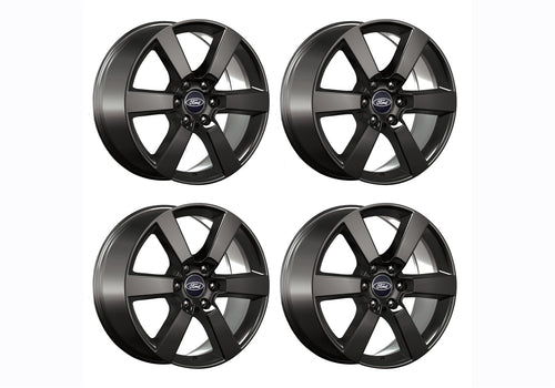 15-16 Ford Racing F-150 20in x 8.5in Wheel Set with TPMS Kit - Matte Black